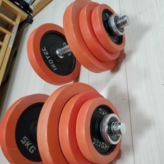 アイロテックラバー ダンベル 40KGセット
の画像