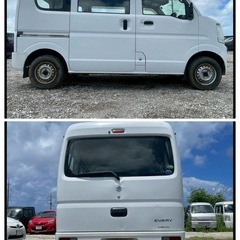 《自社ローン対応⭕️》［沖縄県］【スズキ エブリイ PA】現金販売から自社ローンまで幅広い購入方法で対応❗️審査通過率98%、ブラックOK、格安中古車販売店【オーシャンデザイン】✨4WD✨の画像