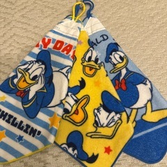 新品未使用　ループ付タオル　ミニタオルの画像