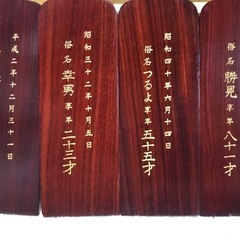 位牌彫刻機　関東彫刻機文字セットの画像