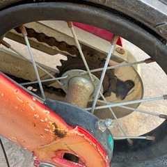 変身バイク（右ブレーキ故障）の画像