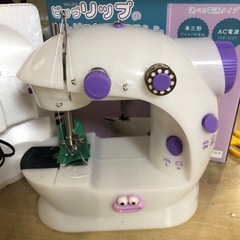 ビッグリップのコンパクト電動式ミシン　の画像