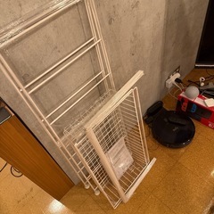 無印スチールユニットシェルフの画像