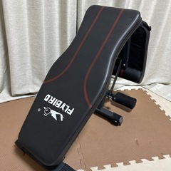 FLYBIRD トレーニングベンチ インクラインベンチ 可変式フラットベンチ アジャスタブル 角度調節簡単 組立不要 折りたたみ式 収納便利 シットアップ 耐荷重270KG 筋トレ 家庭用の画像
