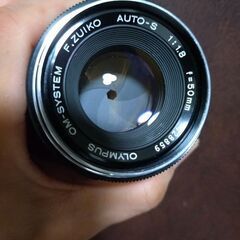 希少な曇り無し　OLYMPUS om-SYSTEM F.ZUIKO AUTO-S 50mm F1.8の画像