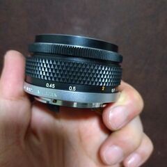 希少な曇り無し　OLYMPUS om-SYSTEM F.ZUIKO AUTO-S 50mm F1.8の画像