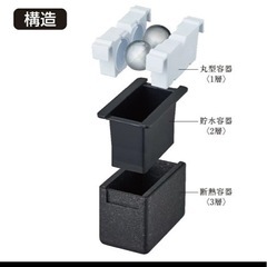 アイスボール製造機　製氷機型の画像