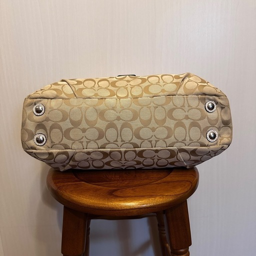 COACH ハンドバッグ 裏地ピンク