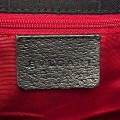 BVLGARI ショルダーバッグ ブラック キャンバス×レザーの画像