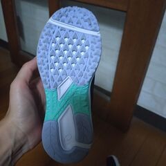未使用　美品　アシックス　19センチの画像