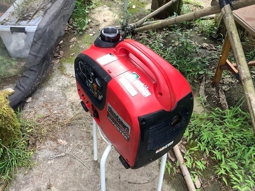 R7①中古災害用発電機shin Daiwa