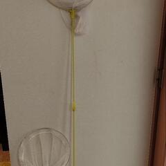 伸縮虫取り網と魚とり網のセットの画像