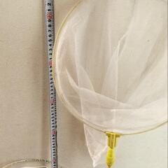 伸縮虫取り網と魚とり網のセットの画像