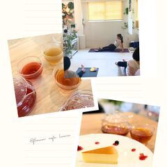 さいたまカフェヨガ【呼吸を深める秋支度ヨガ】×【秋のスイーツ】の画像