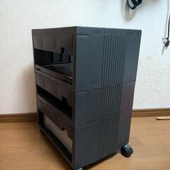 キャスター付きゲーム機周り収納ケースの画像