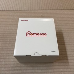 docomo WiFi Air ルーター home5G HR02の画像