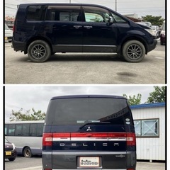 《自社ローン対応⭕️》［沖縄県］【三菱 デリカ:5 シャモニー 4WD】現金販売から自社ローンまで幅広い購入方法で対応❗️審査通過率98%、ブラックOK、格安中古車販売店【オーシャンデザイン】✨Bカメラ✨の画像
