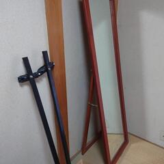 等身大ミラーの画像