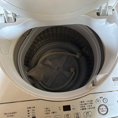 【SHARP 全自動洗濯機 ES-GE6EJ】の画像