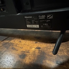テレビ　2019年製 ハイセンス製　32インチ　美品　　リモコン有りの画像