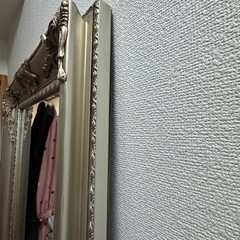 【決まりました】アンティーク　ミラー　全身鏡の画像