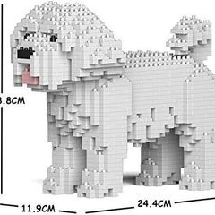 【新品未開封】JEKCA（ジェッカブロック）マルチーズ 立体・組立パズルの画像