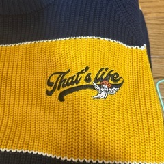 That's life ストライプニットセーターの画像