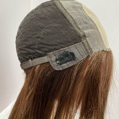 フルウィッグ人毛100%人毛ウィッグ医療ウィッグロングストレート広い頭皮Sサイズの画像
