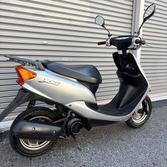 4223.低走行　ジョグ　バッテリー、シート新品　サイスタ付属　ライトLED 千葉県柏市　即日配送、自走引き取りも可能の画像