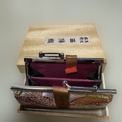 西陣織 がま口財布 小物入れの画像
