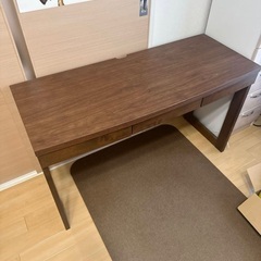 アールデザインデスク　アルダー天然木 R Deskの画像