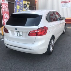 BMW218dラグジュアリー車検2年付き走行少ない込み込み価格の画像
