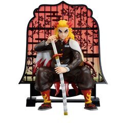 【新品未開封】バンダイ 一番くじ 鬼滅の刃 煉獄杏寿郎 レイヤースケープフィギュアの画像