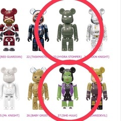 MARVEL STUDIOS / Happyくじ「BE@RBRICK」の画像