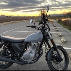 グラストラッカー　NJ47A 初期4バルブ　セル始動キックなしの画像
