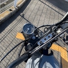 グラストラッカー　NJ47A 初期4バルブ　セル始動キックなしの画像