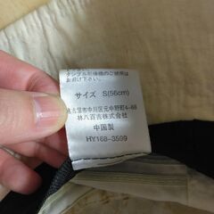 帽子　ベージュの画像