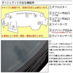 タント  ダッシュマット REDの画像