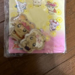 未使用　とっとこハム太郎　ひかるバッチの画像