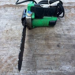 『決定』HITACHI 電気チェンソーの画像