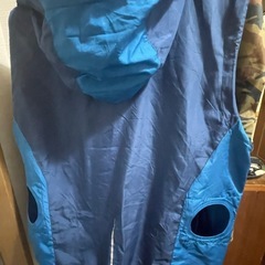 空調服服　ベスト　フード付きの画像