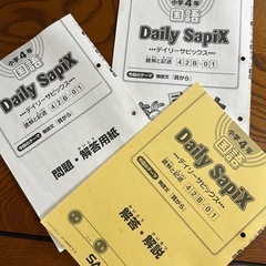 SAPIX 小学4年 国語 デイリー＆春期＆夏期＆冬期 フルセット2015年度版の画像