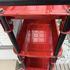 トラスコ中山 TRUSCO TWR-4R ツールワゴンロイヤルの画像