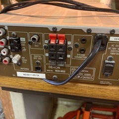 denon デノン　デンオン　RCD-M33 レシーバー　ジャンク品扱い　部品取りの画像