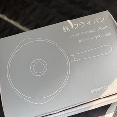 ●鉄フライパン　25cm●未使用の画像