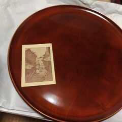 値段交渉あり　春慶のお盆の画像