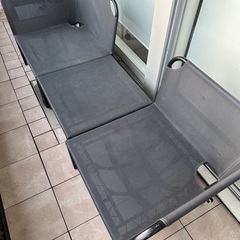 無料【IKEA】アウトドアソファ3ピースの画像