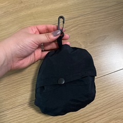 バケハ　コンパクト　収納　黒　ブラックの画像