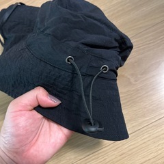 バケハ　コンパクト　収納　黒　ブラックの画像