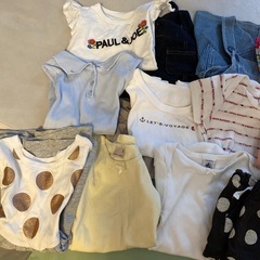 80-90 ベビー服の画像
